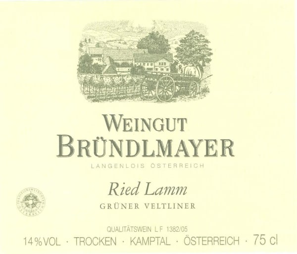 Rượu vang trằng Brundlmayer Ried Lamm Gruner Veltliner 2018