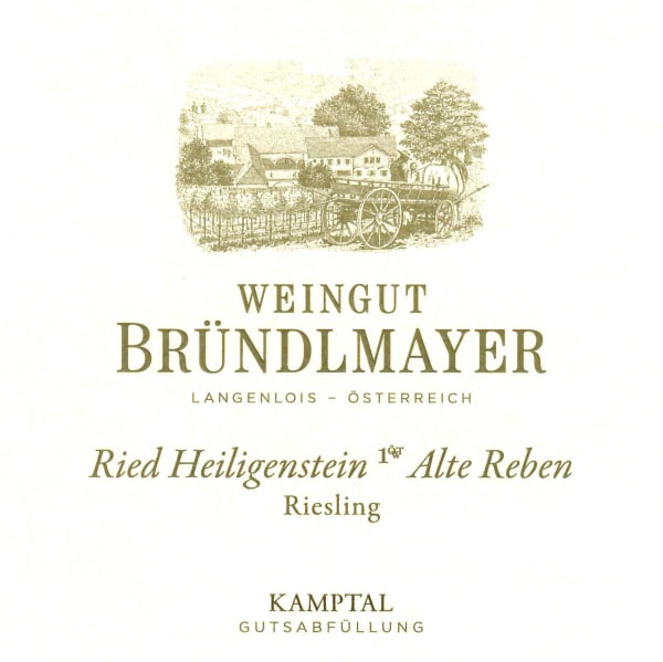 Rượu vang trằng Brundlmayer Zobinger Heiligenstein Erste Lage Alte Reben Riesling 2020
