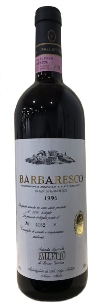 Rượu vang đỏ Bruno Giacosa Barbaresco Rabaja 1996