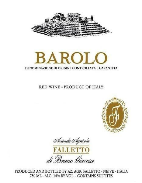 Rượu vang đỏ Bruno Giacosa Barolo 2008