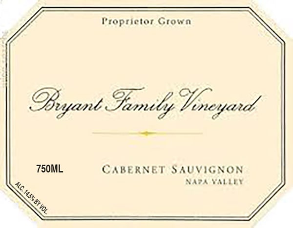 Rượu vang đỏ Bryant Family Cabernet Sauvignon 1997