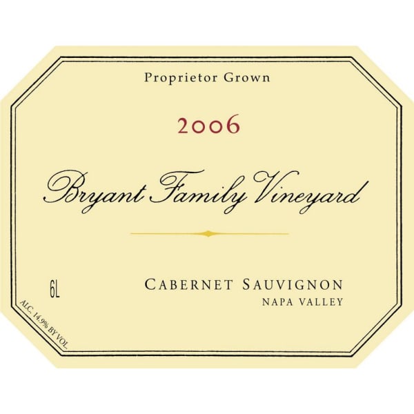 Rượu vang đỏ Bryant Family Cabernet Sauvignon 2006