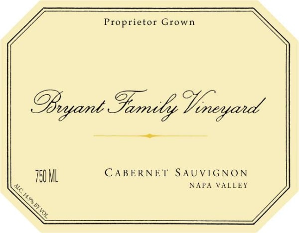 Rượu vang đỏ Bryant Family Cabernet Sauvignon 2018