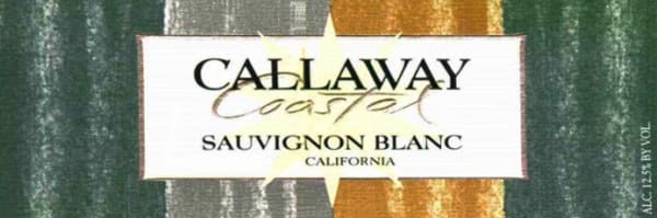 Rượu vang trằng Callaway Coastal Sauvignon Blanc 2012