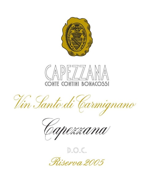 Rượu vang trằng Capezzana Vin Santo di Carmignano Riserva 2005