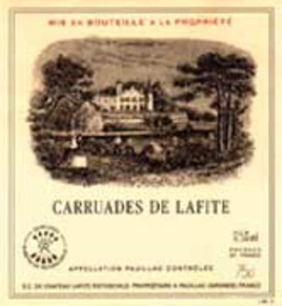 Rượu vang đỏ Carruades de Lafite 1999