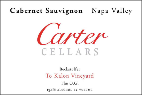 Rượu vang đỏ Carter Cellars Beckstoffer To Kalon Vineyard The O.G. Cabernet Sauvignon 2011