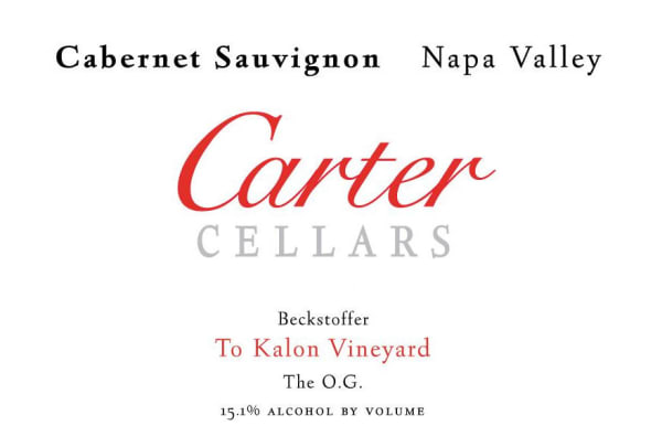 Rượu vang đỏ Carter Cellars Beckstoffer To Kalon Vineyard The O.G. Cabernet Sauvignon 2013
