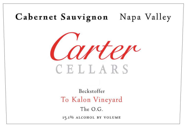 Rượu vang đỏ Carter Cellars Beckstoffer To Kalon Vineyard The O.G. Cabernet Sauvignon 2014