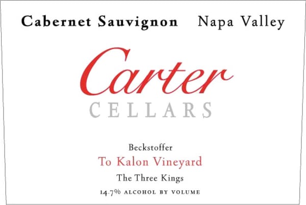 Rượu vang đỏ Carter Cellars Beckstoffer To Kalon Vineyard The Three Kings 2015