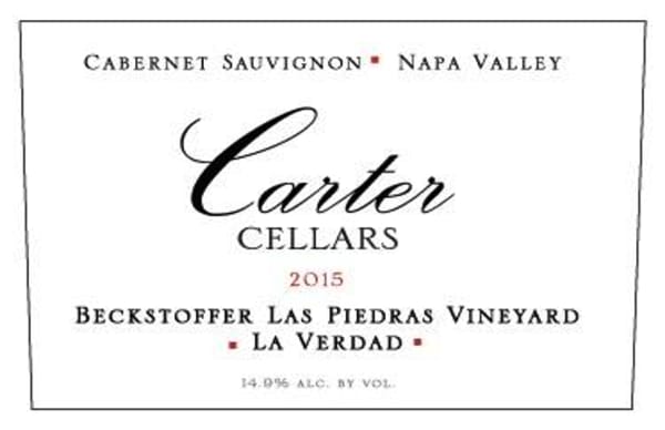 Rượu vang đỏ Carter Cellars Cabernet Sauvignon Beckstoffer Las Piedras Vineyard La Verdad 2015
