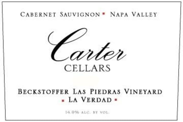 Rượu vang đỏ Carter Cellars Cabernet Sauvignon Beckstoffer Las Piedras Vineyard La Verdad 2018