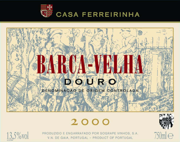 Rượu vang đỏ Casa Ferreirinha Barca Velha 2000