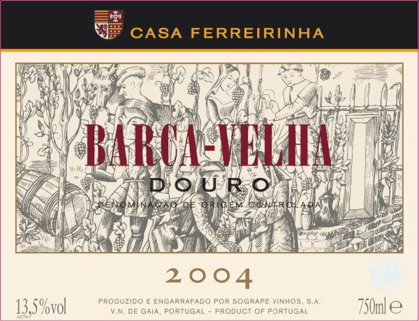 Rượu vang đỏ Casa Ferreirinha Barca Velha 2004