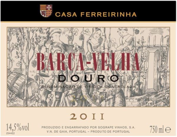 Rượu vang đỏ Casa Ferreirinha Barca Velha 2011