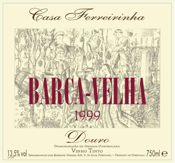 Rượu vang đỏ Casa Ferreirinha Barca Velha Douro 1999