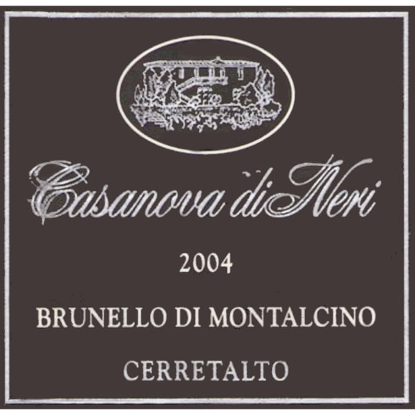 Rượu vang đỏ Casanova di Neri Brunello di Montalcino Cerretalto 2004