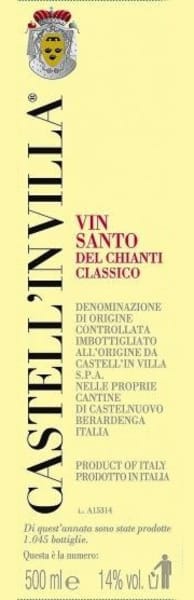 Rượu vang trằng Castell'in Villa Chianti Classico Vin Santo del 1997