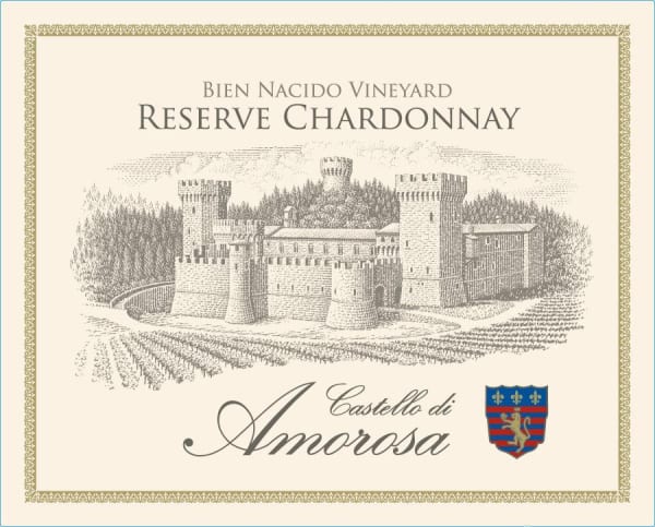 Rượu vang trằng Castello di Amorosa Bien Nacido Vineyard Reserve Chardonnay 2014