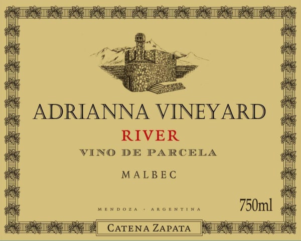Rượu vang đỏ Catena Zapata Adrianna Vineyard River Malbec 2018