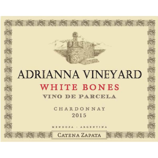 Rượu vang trằng Catena Zapata Adrianna Vineyard White Bones Chardonnay 2015