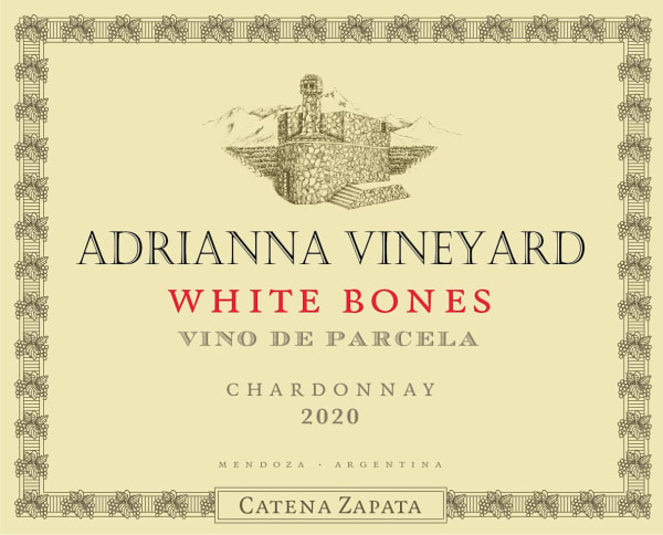 Rượu vang trằng Catena Zapata Adrianna Vineyard White Bones Chardonnay 2020