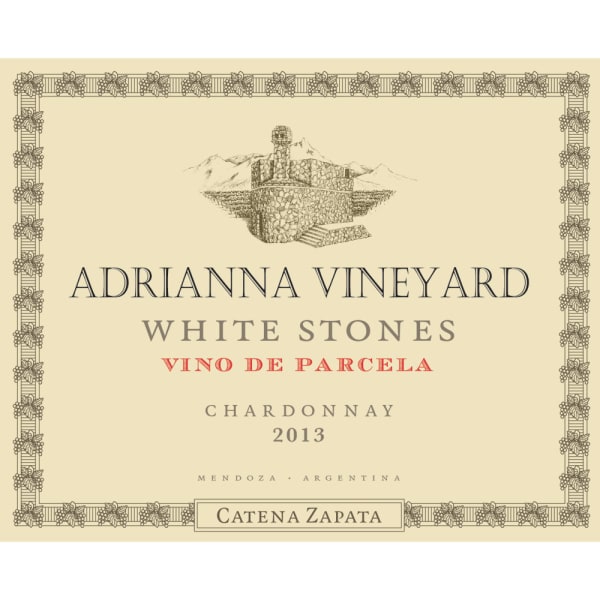 Rượu vang trằng Catena Zapata Adrianna Vineyard White Stones Chardonnay 2013