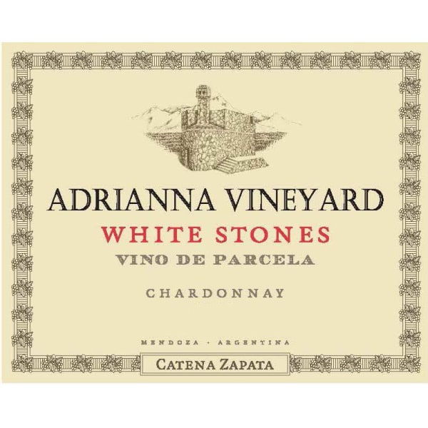 Rượu vang trằng Catena Zapata Adrianna Vineyard White Stones Chardonnay 2014