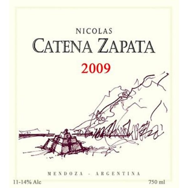 Rượu vang đỏ Catena Zapata Nicolas (chai Magnum 1,5 lít) 2009