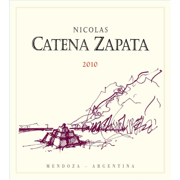 Rượu vang đỏ Catena Zapata Nicolas (chai 3 lít) 2010