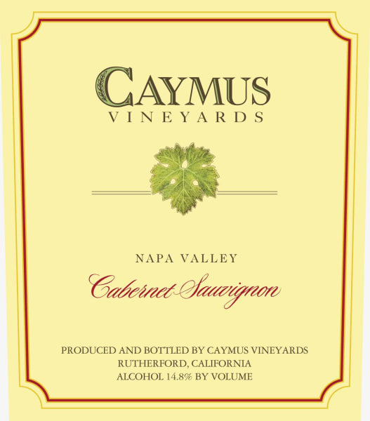 Rượu vang đỏ Caymus Napa Valley Cabernet Sauvignon 2002