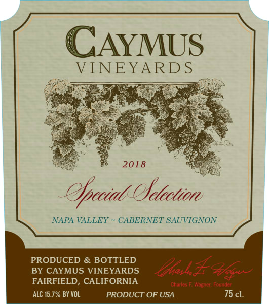 Rượu vang đỏ Caymus Special Selection Cabernet Sauvignon (chai Magnum 1,5 lít) 2018