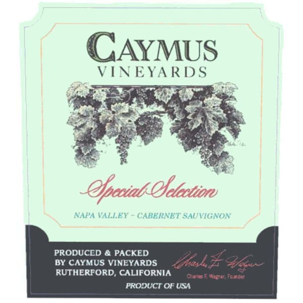 Rượu vang đỏ Caymus Special Selection Cabernet Sauvignon 2001
