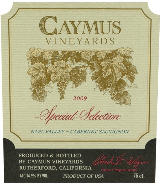 Rượu vang đỏ Caymus Special Selection Cabernet Sauvignon 2009