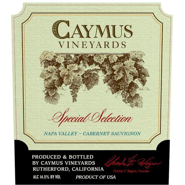 Rượu vang đỏ Caymus Special Selection Cabernet Sauvignon 2010