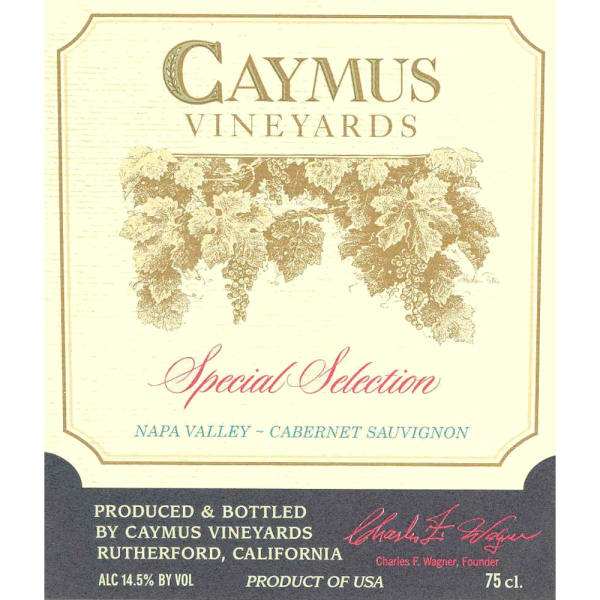 Rượu vang đỏ Caymus Special Selection Cabernet Sauvignon 2013