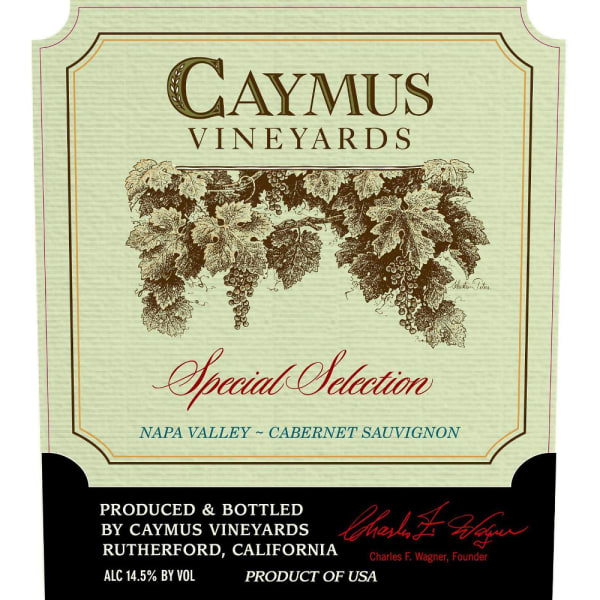 Rượu vang đỏ Caymus Special Selection Cabernet Sauvignon (chai 3 lít) 2000
