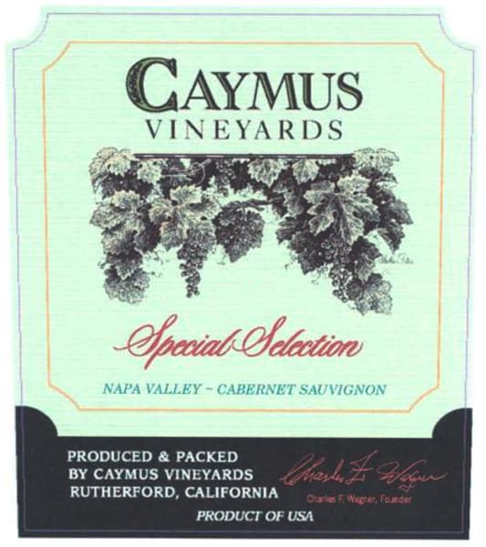 Rượu vang đỏ Caymus Special Selection Cabernet Sauvignon (3 Liter Bottle - Signature on Label) 2001