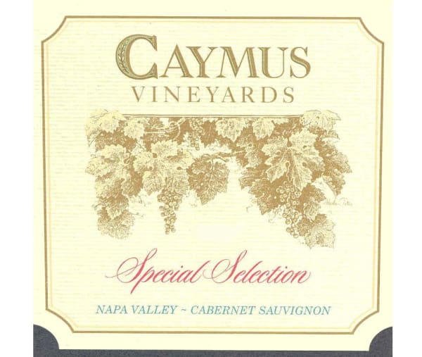 Rượu vang đỏ Caymus Special Selection Cabernet Sauvignon (5 Liter Bottle - signs of seepage) 1987