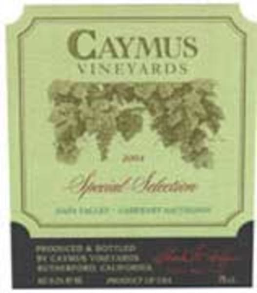 Rượu vang đỏ Caymus Special Selection Cabernet Sauvignon (chai 6 lít) 2004