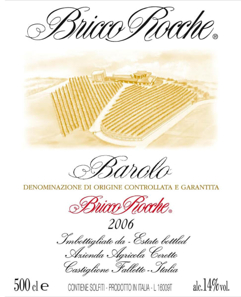 Rượu vang đỏ Ceretto Barolo Bricco Rocche 2006