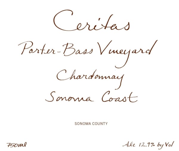 Rượu vang trằng Ceritas Porter Bass Vineyard Chardonnay 2021