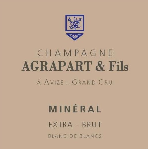 Rượu vang trằng Champagne Agrapart & Fils Champagne Mineral Extra Brut Grand Cru Blanc de Blancs 2006