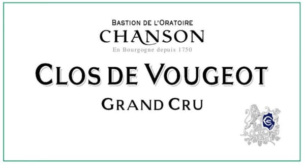 Rượu vang đỏ Chanson Pere & Fils Clos de Vougeot Grand Cru 2017