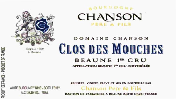 Rượu vang trằng Chanson Pere & Fils Clos des Mouches Blanc 2008