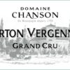 Rượu vang trằng Chanson Pere & Fils Corton Vergennes Grand Cru Blanc 2019