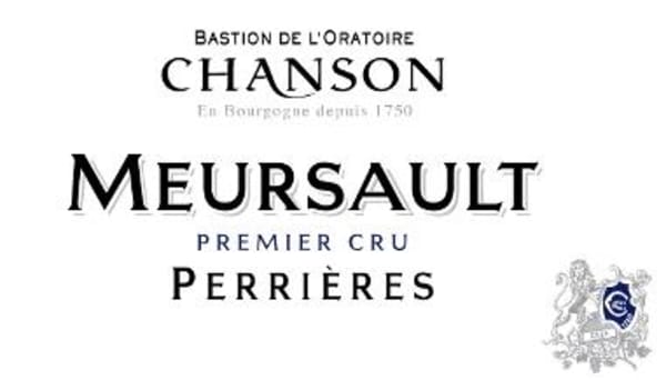 Rượu vang trằng Chanson Pere & Fils Meursault Perrieres Premier Cru 2019