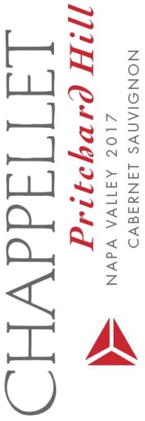 Rượu vang đỏ Chappellet Pritchard Hill Estate Vineyard Cabernet Sauvignon 2017