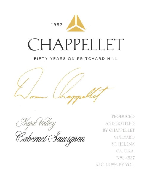 Rượu vang đỏ Chappellet Signature Cabernet Sauvignon (chai Magnum 1,5 lít) 2019