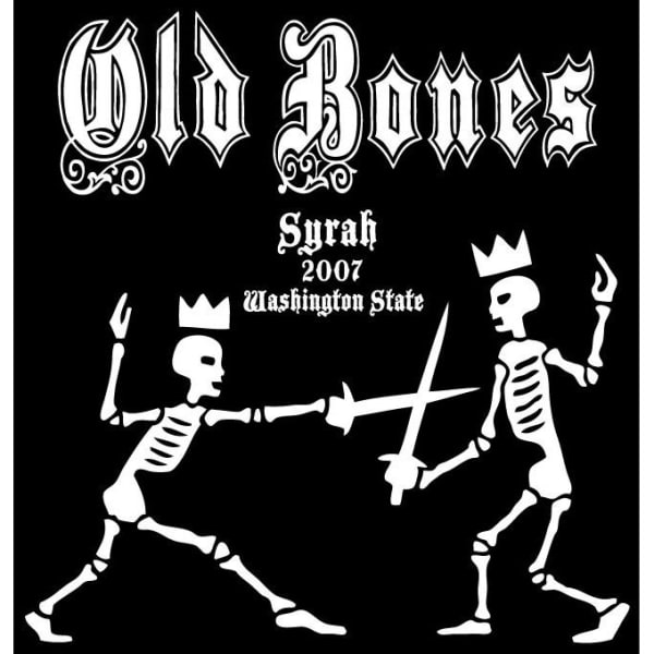 Rượu vang đỏ Charles Smith Wines Old Bones Syrah 2007